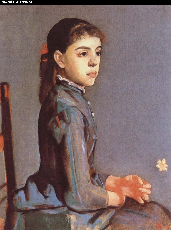 Ferdinand Hodler Portrait of Louise-Delphine Duchosal